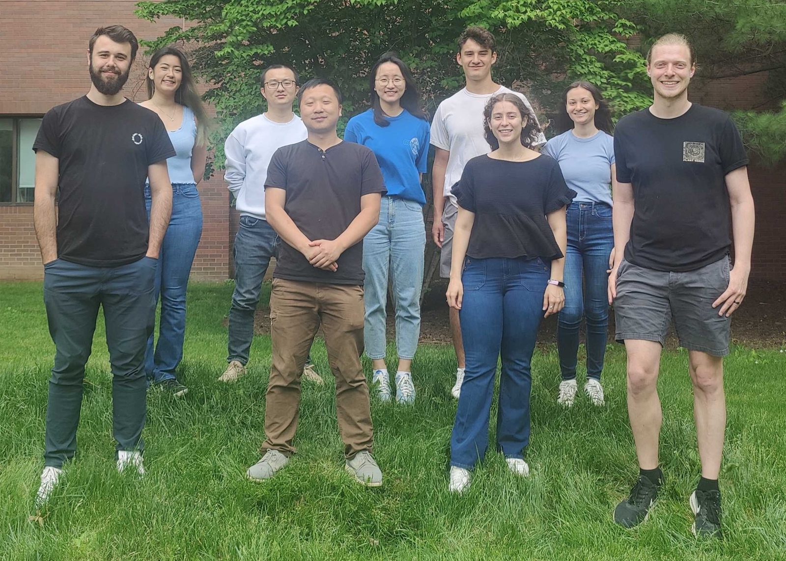 The BioM2 Lab group photo, May 2024